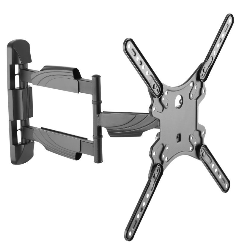 Кронштейн для телевизора Ultramounts UM871 черный 23"-55" макс.35кг настенный поворотно-выдвижной и наклонный