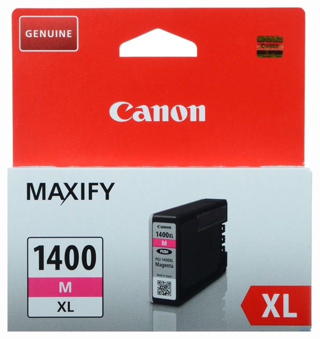 Картридж струйный Canon PGI-1400XLM 9203B001 пурпурный (1200стр.) для Canon Maxify МВ2040/2340