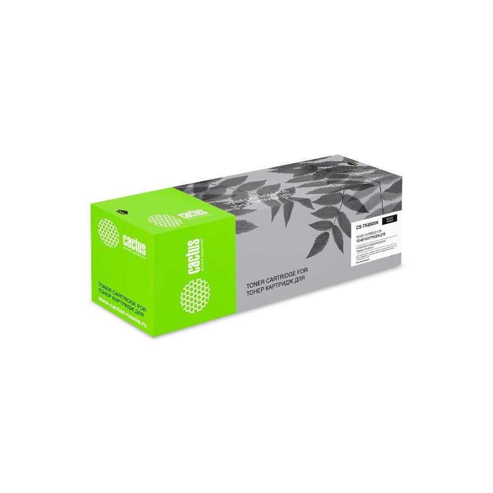 Картридж лазерный Cactus CS-TK8505K TK-8505K черный (30000стр.) для Kyocera FS-4500CN/5550CN/TASKalfa 4551ci