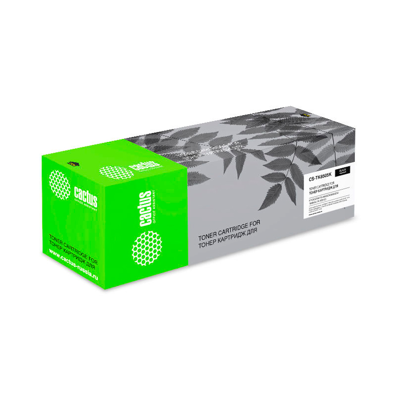 Картридж лазерный Cactus CS-TK8505K TK-8505K черный (30000стр.) для Kyocera FS-4500CN/5550CN/TASKalfa 4551ci