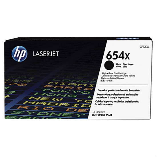 Тонер-картридж/ HP 654X Black LaserJet Toner Cartridge
