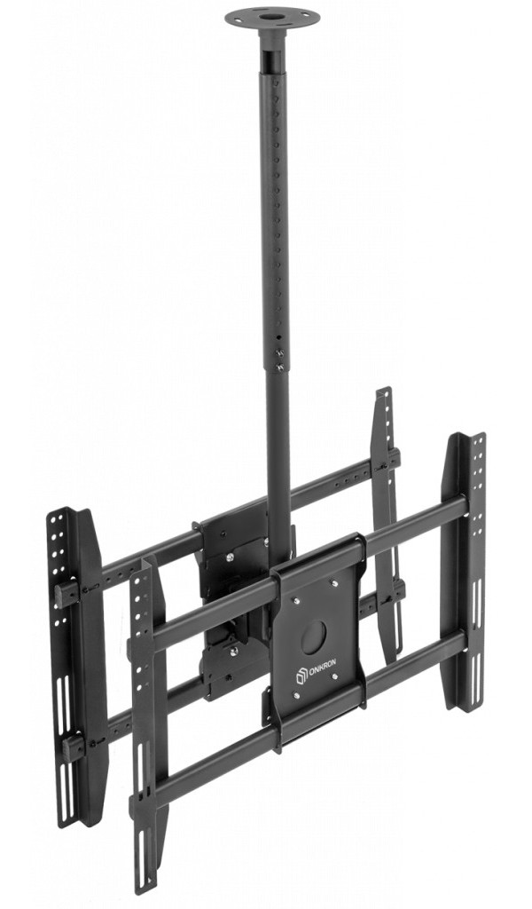 Кронштейн для телевизора Onkron N3L черный 40"-80" макс.50кг потолочный наклон