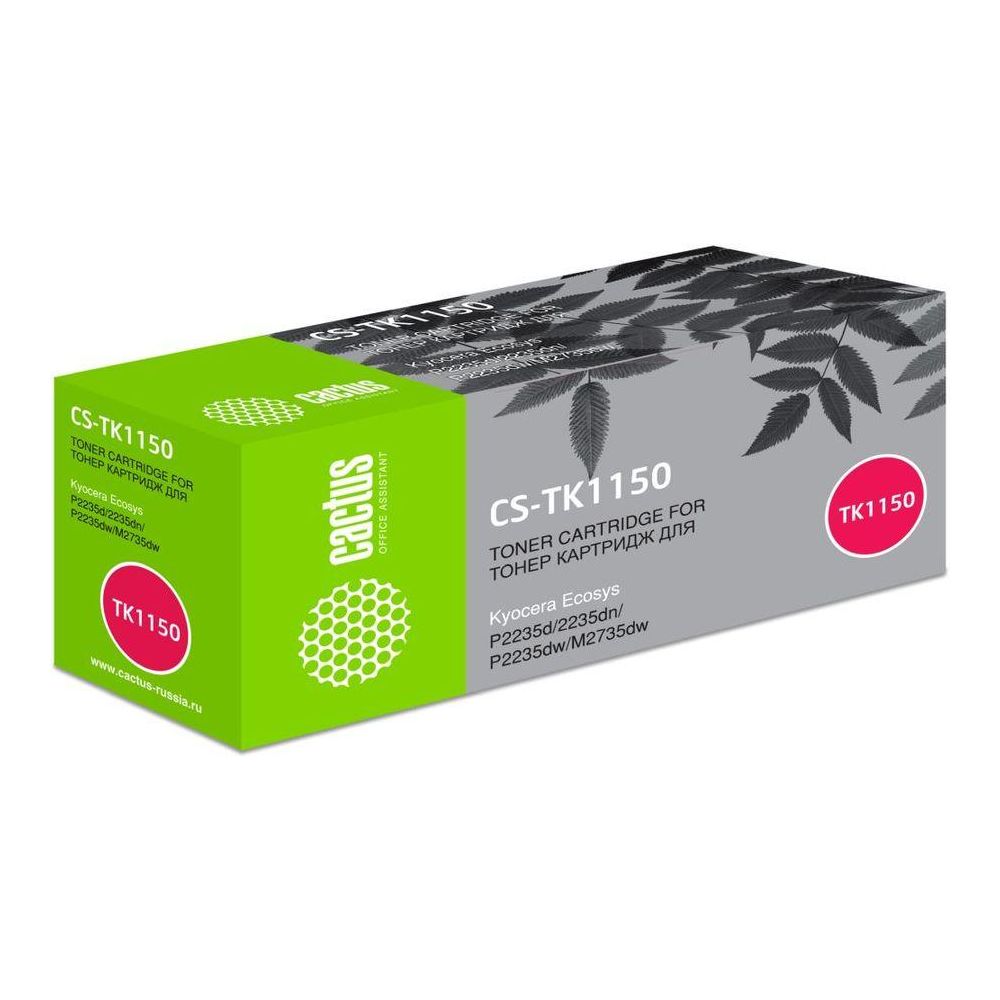 Картридж лазерный Cactus CS-TK1150 TK-1150 черный (3000стр.) для Kyocera Ecosys P2235d/P2235dn/P2235dw/M2735dw