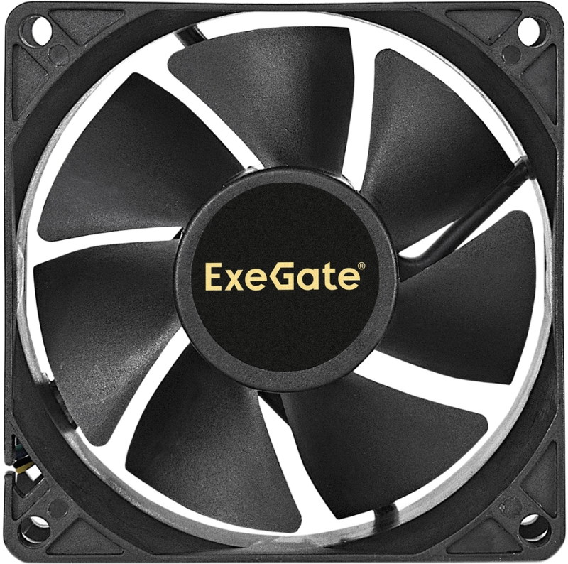 Вентилятор ExeGate EP12025S2P, 120 мм, 1600rpm, 26 дБ, 2-pin, 1шт (EX283385RUS)