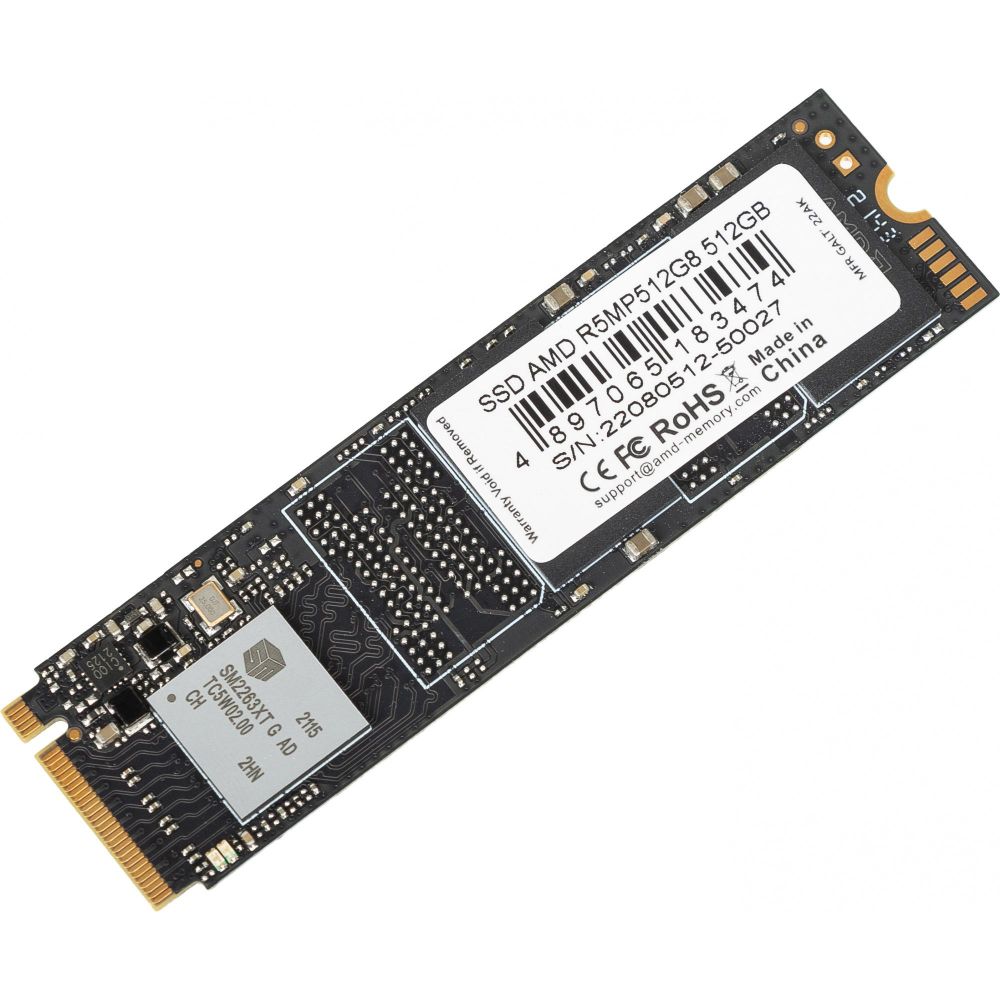 Твердотельный диск 1Tb Transcend 425S, M.2 2242, SATA, 3D TLC [R/W - 550/500 MB/s]