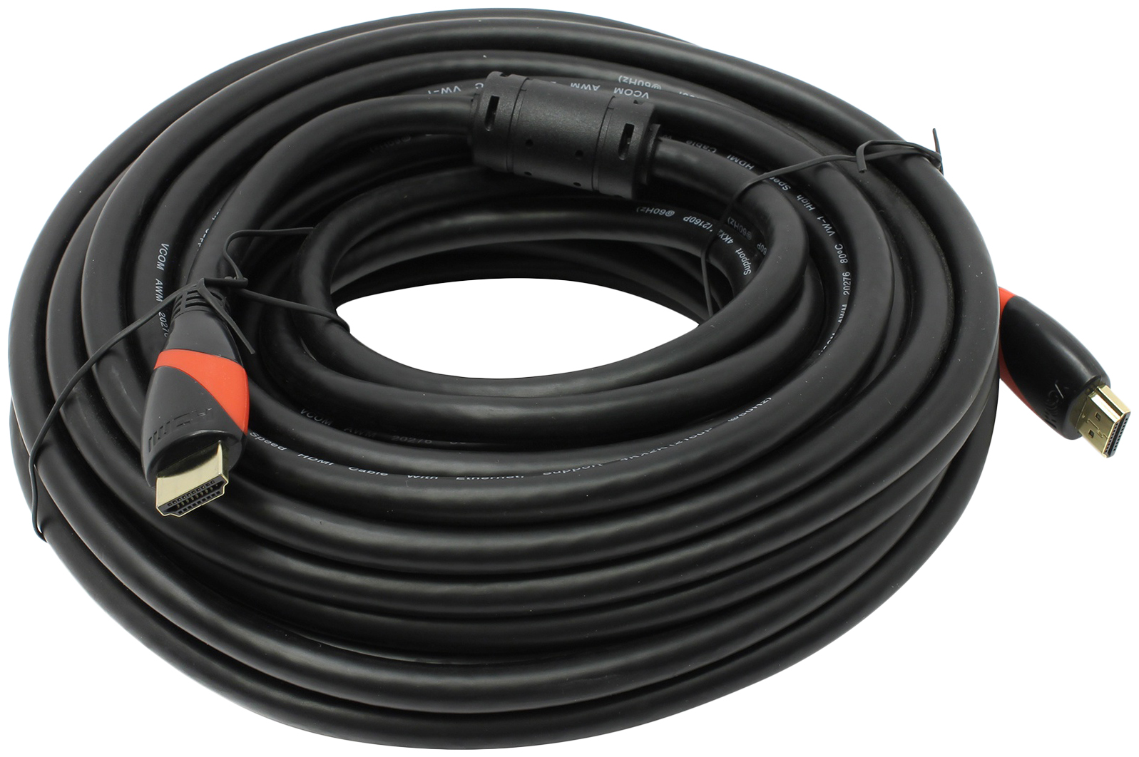 Кабель HDMI 19M/M ver. 2.0, 2 фильтра, 15m VCOM <CG525D-R-15.0>
