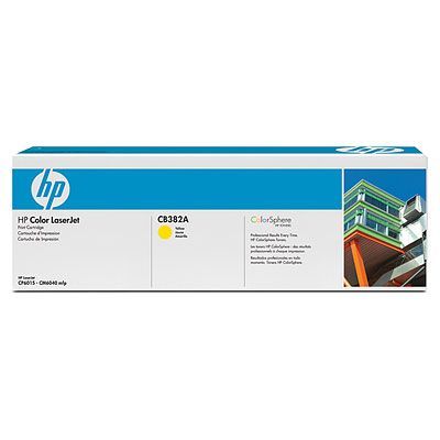 Картридж лазерный HP 824A CB382A желтый (21000стр.) для HP CLJ CM6030/CM6040
