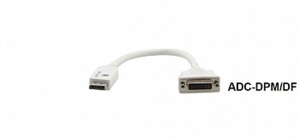 Переходной кабель DisplayPort  вилка на DVI розетку