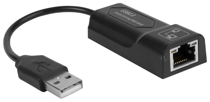 Переходник Greenconnect Адаптер USB 2.0 -> Ethernet RJ-45, USB 2.0 -> Ethernet RJ-45 [GCR-LNU202]