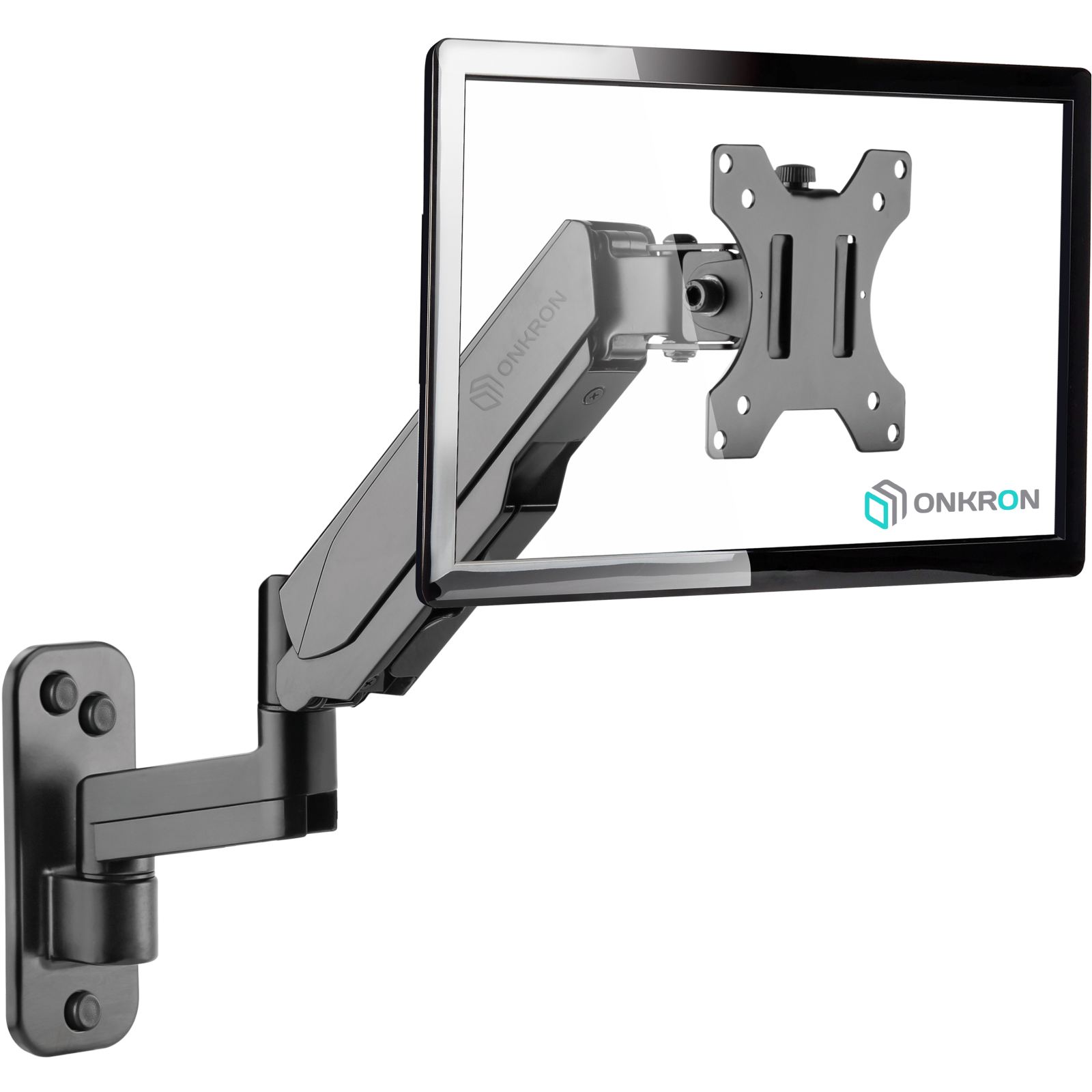 Кронштейн (держатель) ONKRON G150 для телевизора 13"-34" дюймов настенный, черный