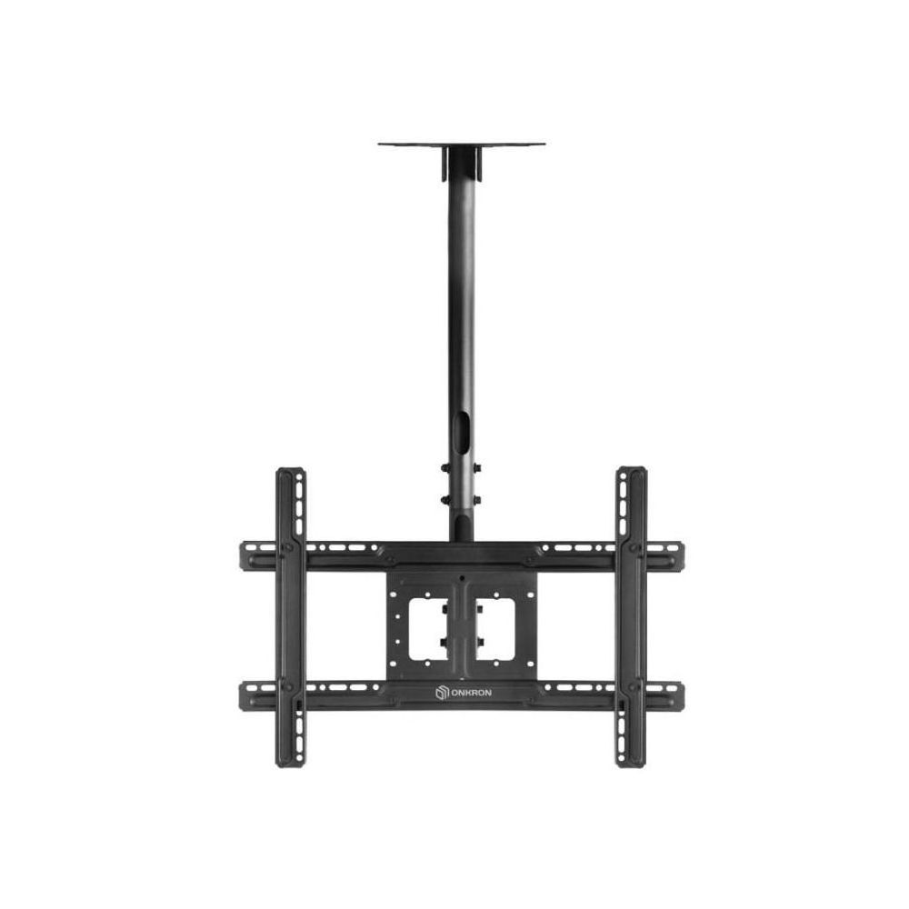 Потолочный кронштейн ONKRON N1L для телевизора 32"-70" потолочный телескопический, чёрный
