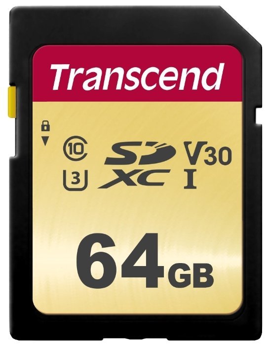 Флеш карта SD 64GB Transcend SDХC UHS-I U3, MLC