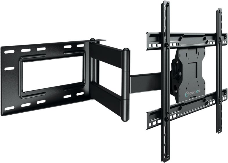Кронштейн ONKRON M7L для телевизора 40"-75" наклонно-поворотный, чёрный