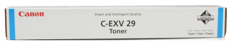 Тонер-картридж Canon C-EXV29C голубой, 27000 стр., для iR ADV C5030/C5035/C5035i/C5240i