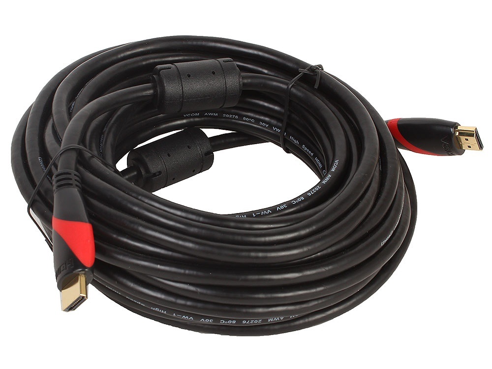 Кабель HDMI 19M/M ver. 2.0, 2 фильтра, 10m VCOM <CG525D-R-10.0>