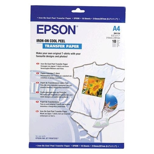 Фотобумага Epson C13S041154 А4/124г/м2/10л термопереводная