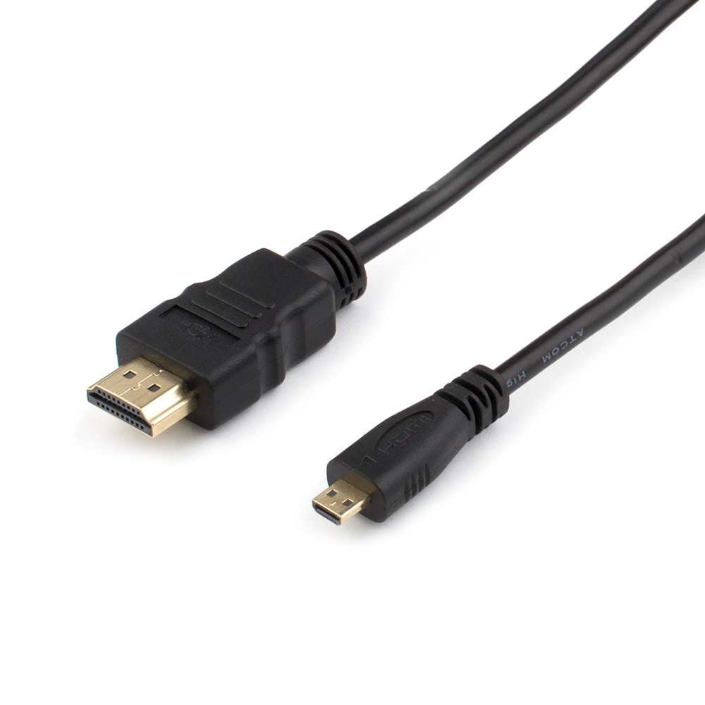 Кабель HDMI(m) - microHDMI(m), ver.1.4, блистер, 3 м