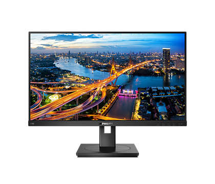 27" Монитор Philips 278B1 черный IPS LED 16:9 HDMI M/M матовая HAS Piv 350cd 178гр/178гр 3840x2160