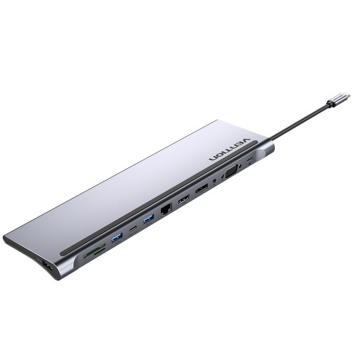 Мультифункциональная док-станция Vention USB Type C 12 в 1
