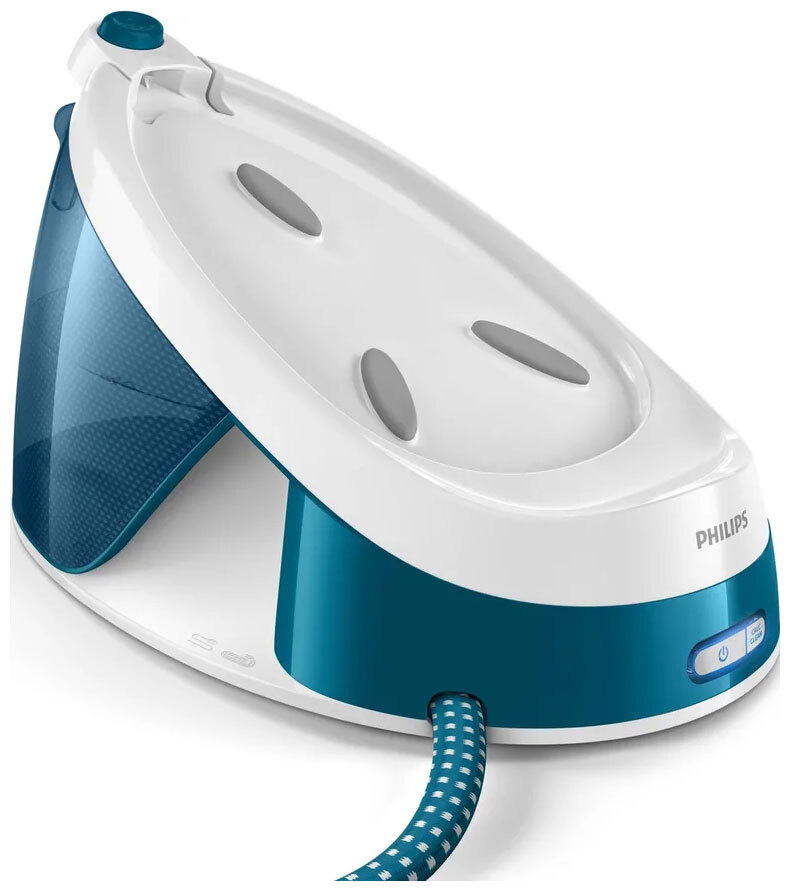 Парогенератор Philips GC6840/20 2400Вт бирюзовый/белый