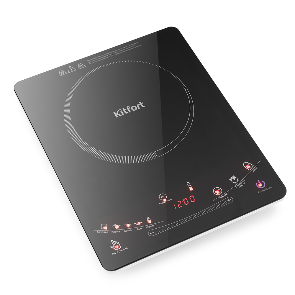 Настольная индукционная плитка Kitfort КТ-106 Ultra Slim