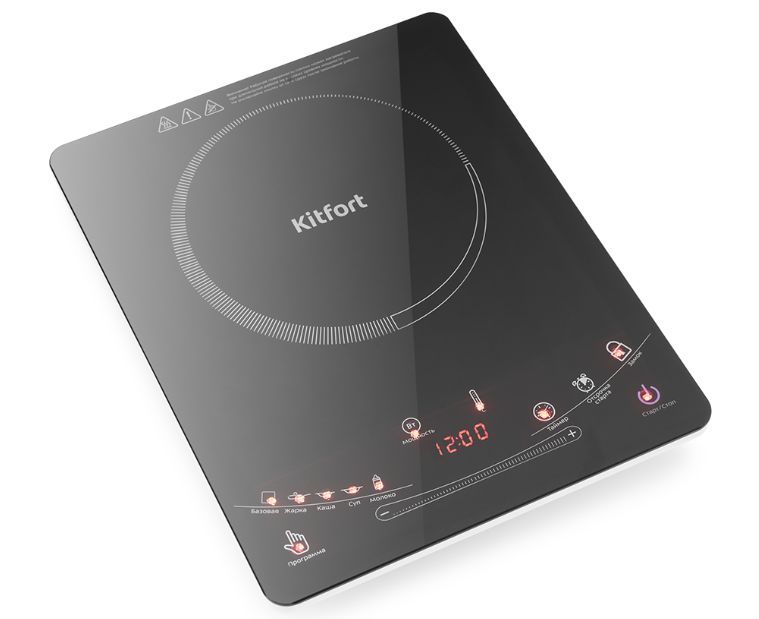 Настольная индукционная плитка Kitfort КТ-106 Ultra Slim
