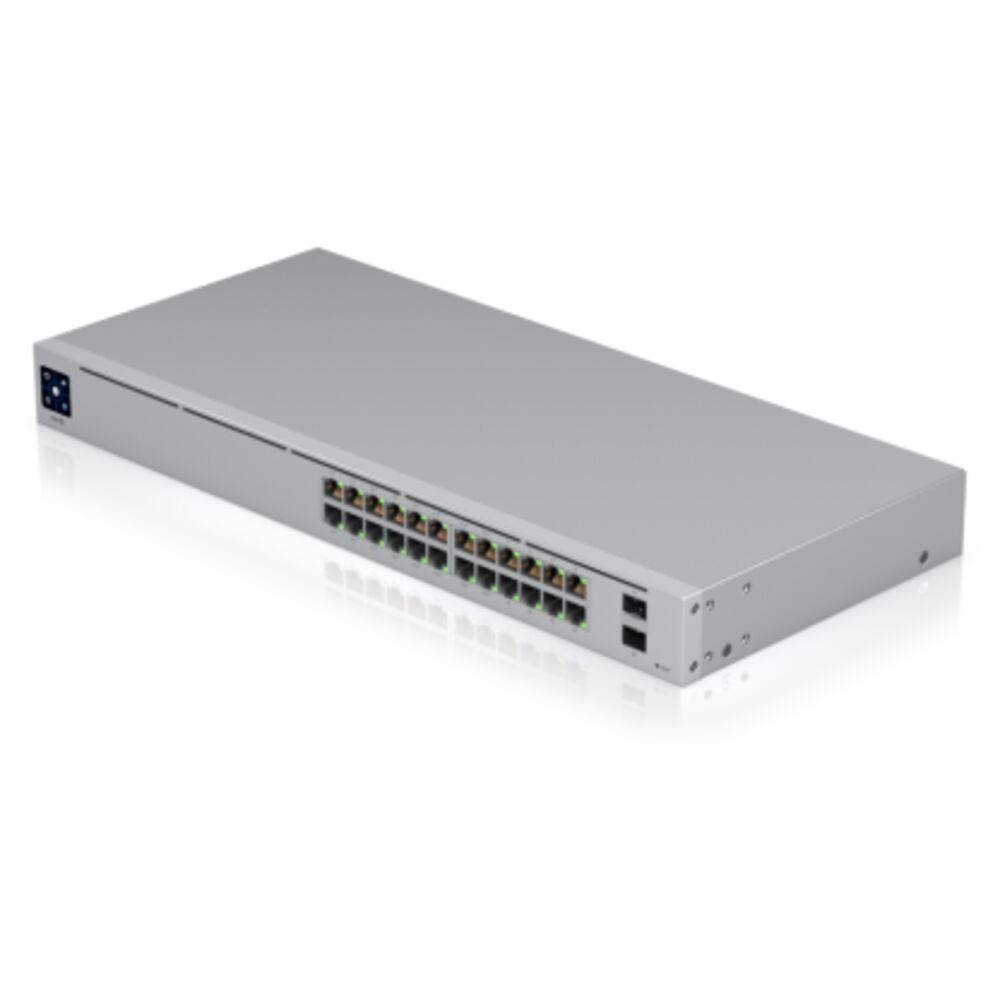 Коммутатор 24PORT 1000M 2SFP POE USW-24-POE UBIQUITI