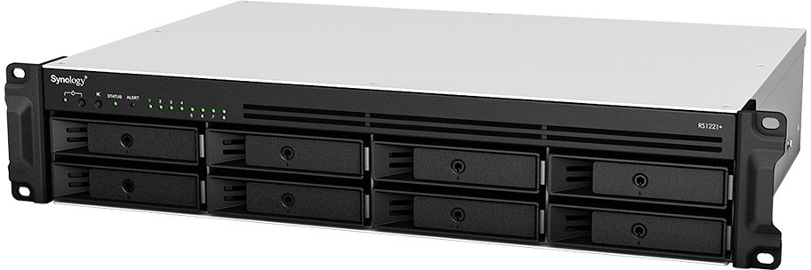СХД стоечное исполнение 8BAY 2U NO HDD RS1221+ SYNOLOGY