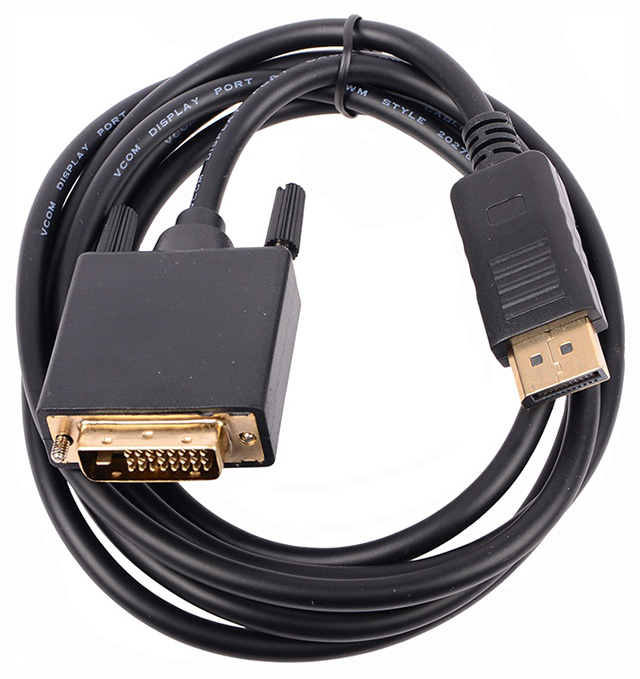 Кабель-переходник DisplayPort M ---> DVI M  1,8м VCOM <CG606-1.8M>