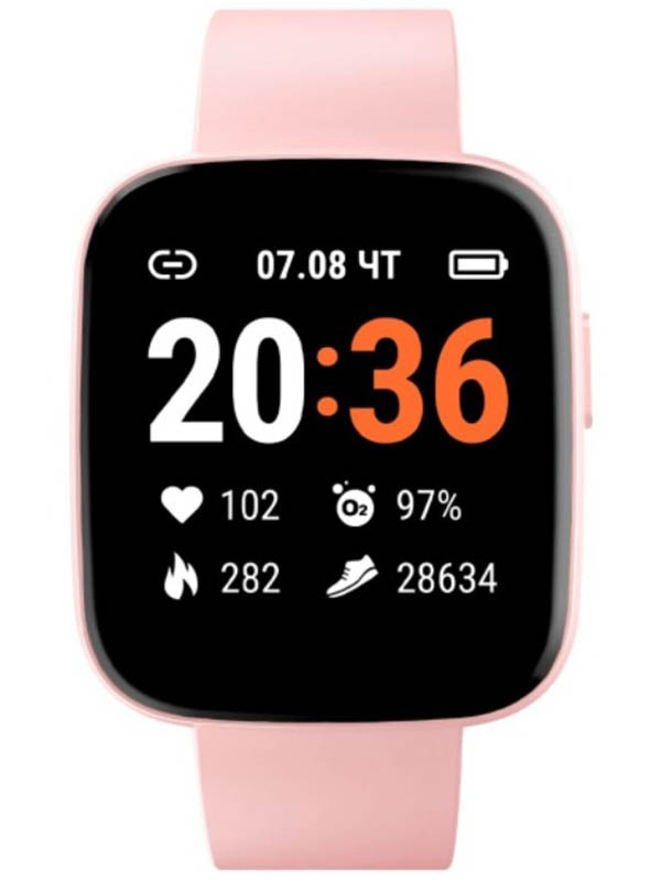 Умные часы MARATHON PINK G-SM19PNK GEOZON