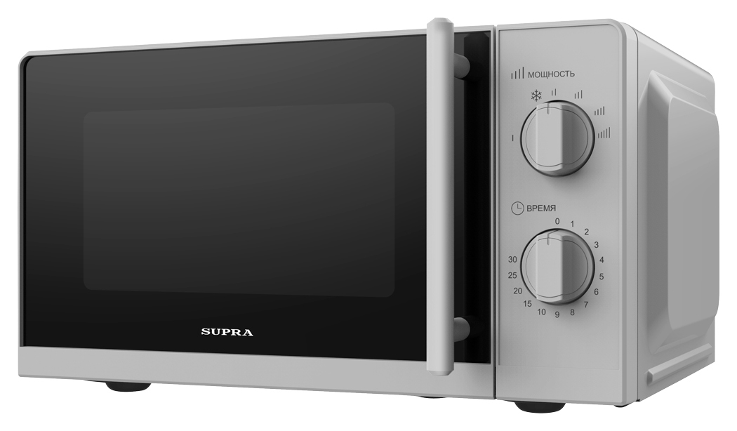Микроволновая Печь Supra 20MS40 20л. 700Вт серебристый