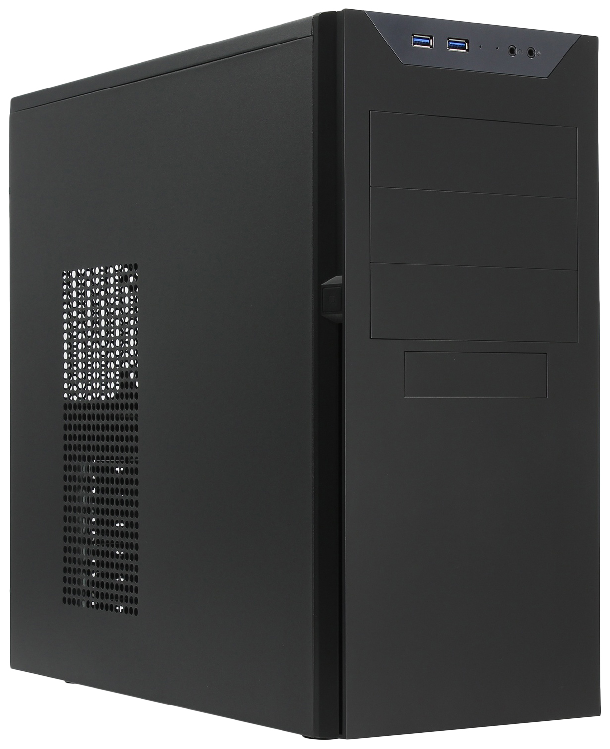 Корпус ATX Miditower Powerman BA833BK 600W USB3.0 Black
