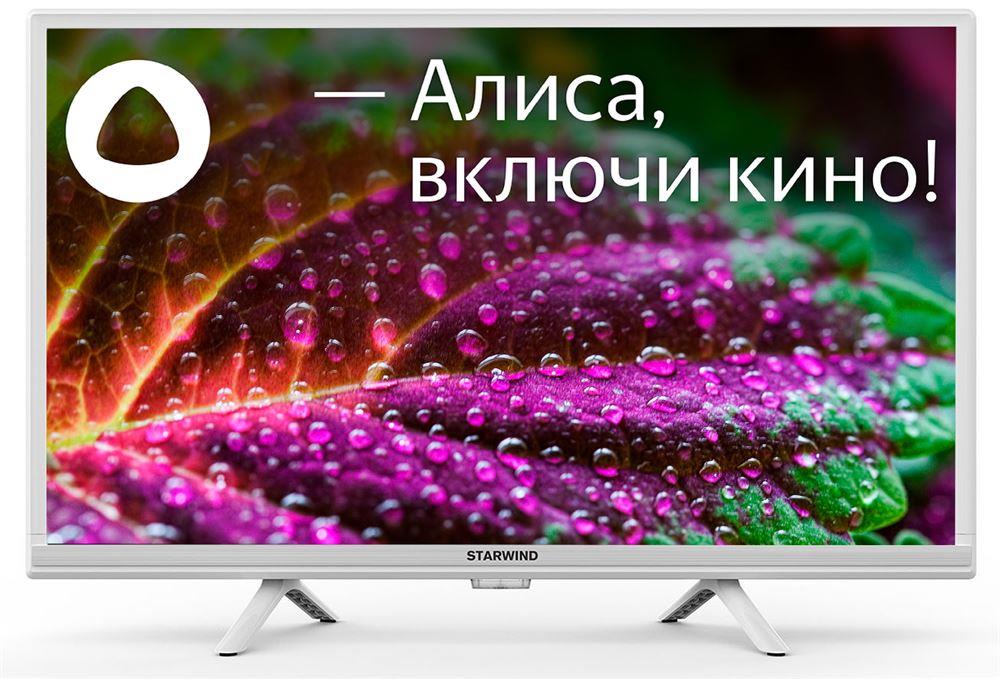 24" Телевизор Starwind SW-LED24SG312 (HD 1366x768, Smart TV) белый