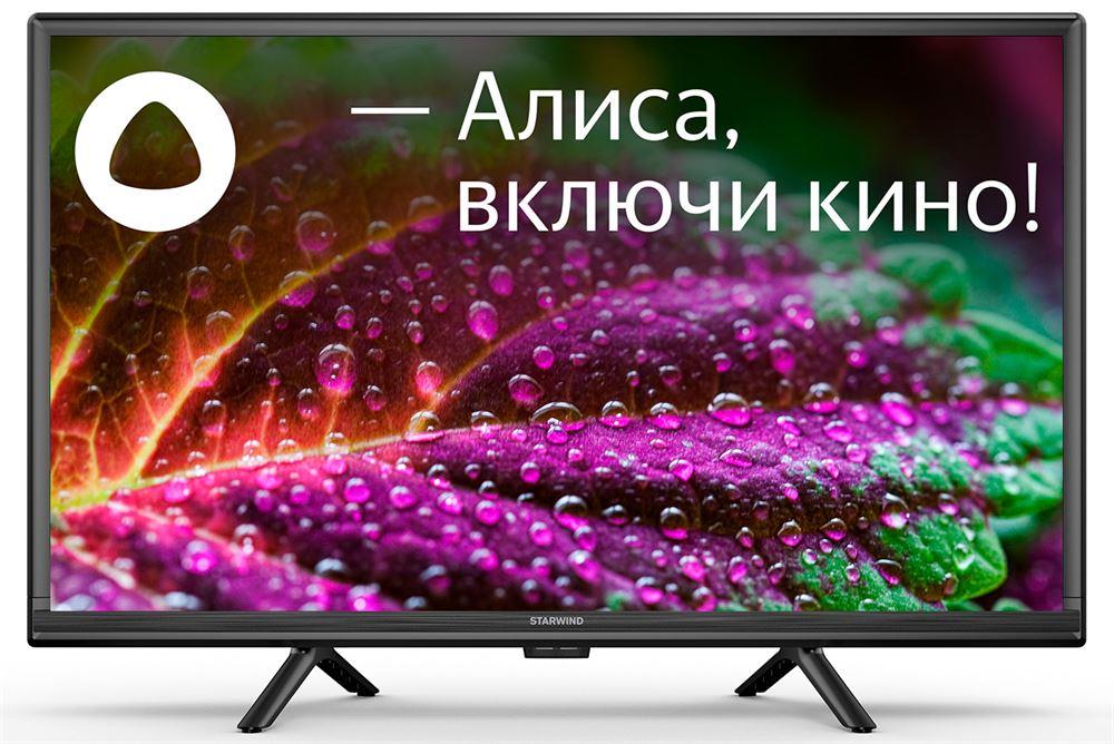 24" Телевизор Starwind SW-LED24SG304 (HD 1366x768, Smart TV) черный