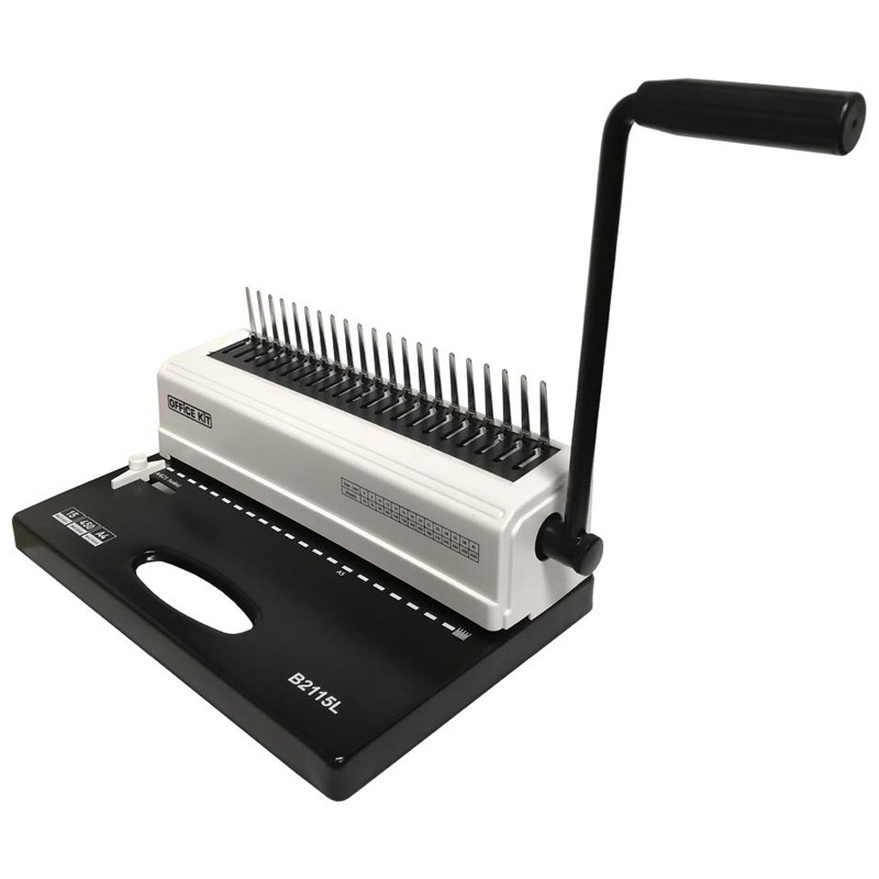 Переплетный аппарат на пластиковую пружину Office Kit B2115L
