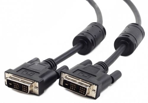Кабель Cablexpert DVI CC-DVI-BK-6, черный, 3 м