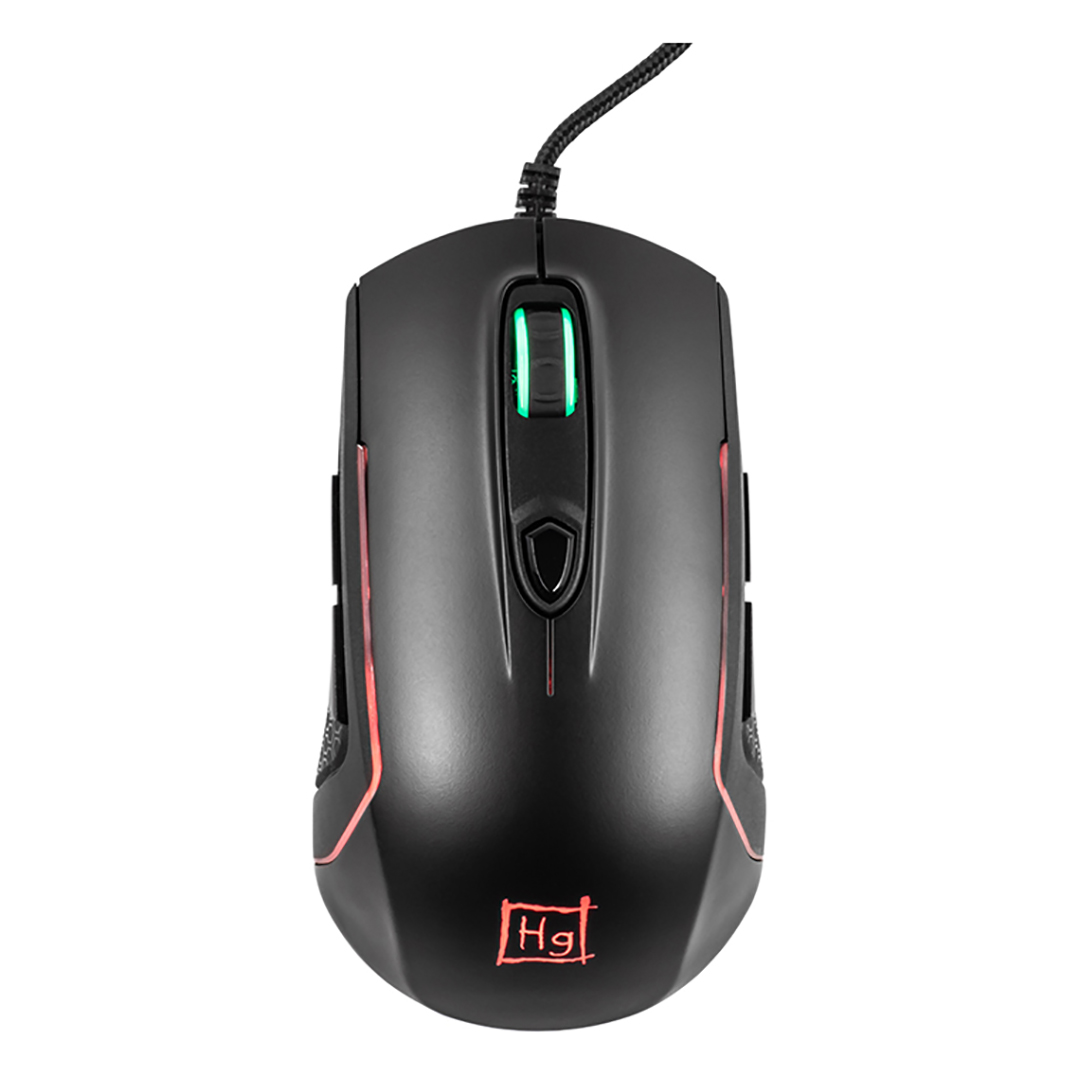 Harper Gaming Kickback GM-P05 Игровая мышь (8 кнопок, 4000 dpi, Avago 3050, RGB подсветка , USB)
