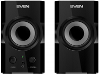 Колонки Sven SPS-606, 2.0, черный (SV-014230)