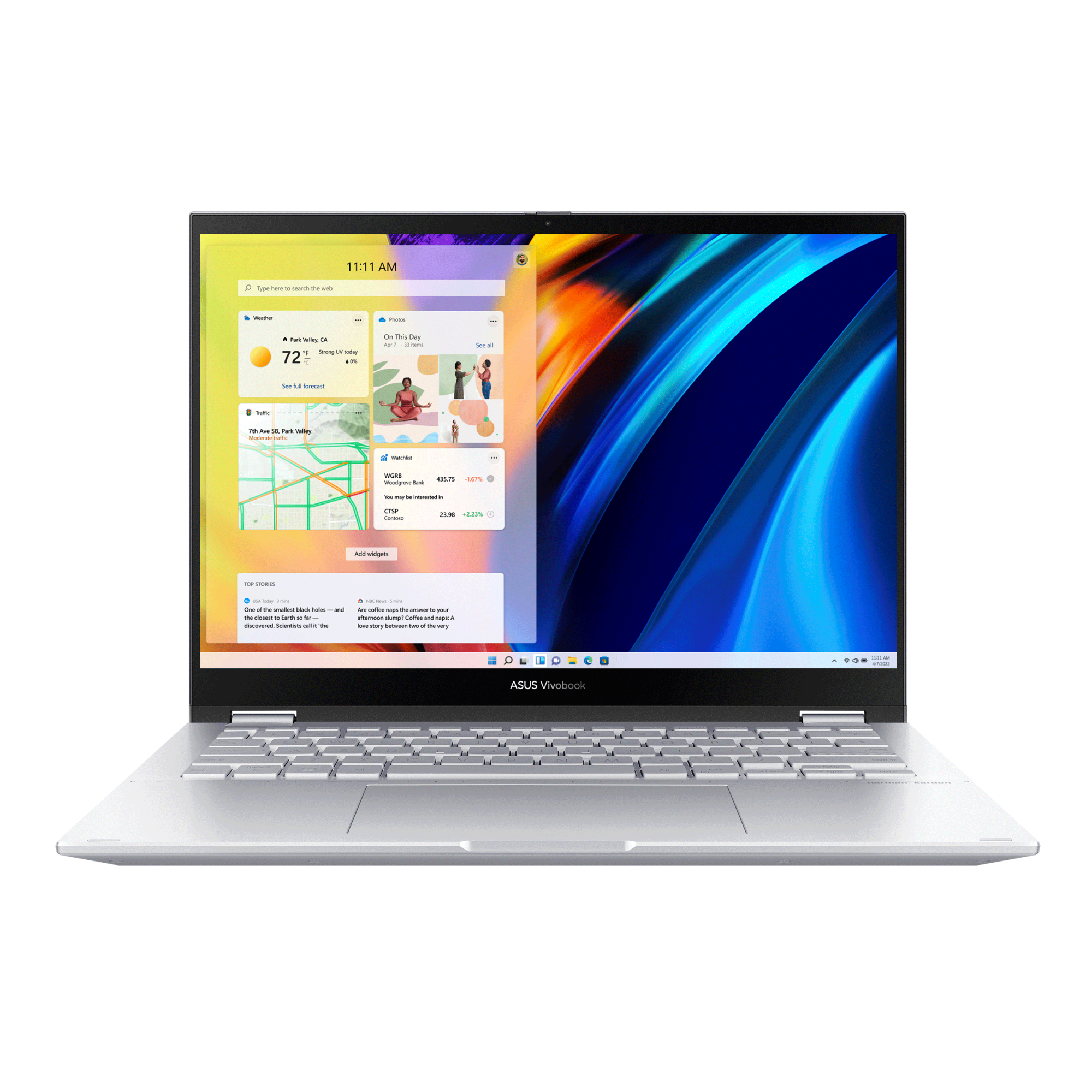 Ноутбук ASUS3402QA-LZ178 flip +Stylus 14"/AMD Ryzen 7 5800H/16Gb/512Gb/AMD Radeon/Cool Silver/DOS