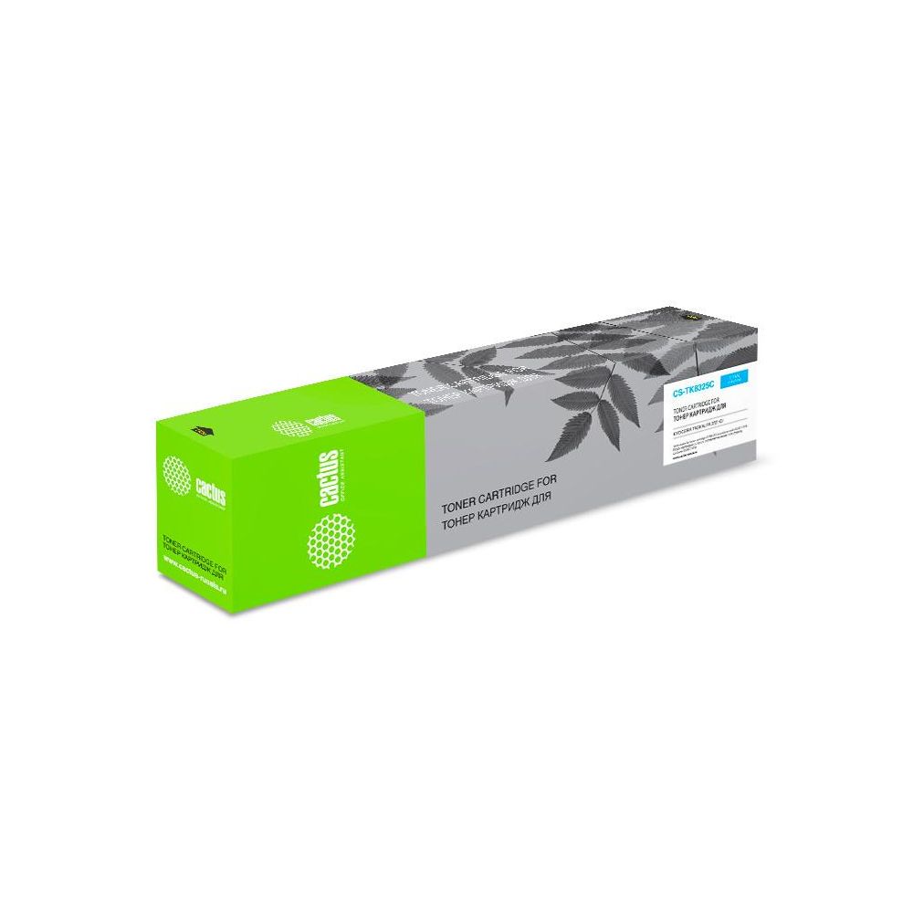 Картридж лазерный Cactus CS-TK8325C TK-8325C голубой (12000стр.) для Kyocera Taskalfa-2551CI