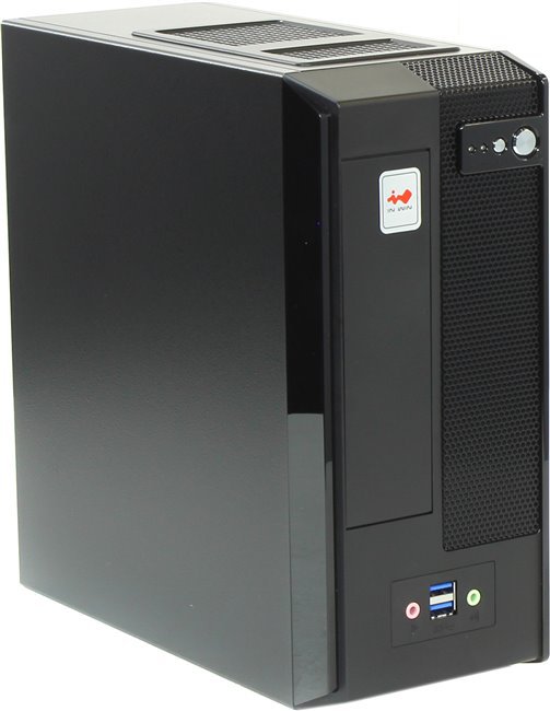 Корпус Slim Case InWin BM677 Black 160W  2*USB 3.0+AirDuct+Fan+Audio