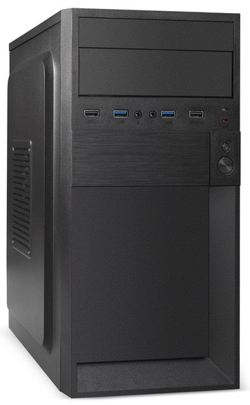 Корпус Mini-Tower ExeGate BAA-105-01-AAA450 черный [0.5 мм] [EX291142RUS]