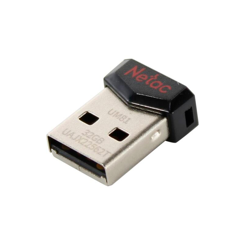 Флеш-накопитель Netac UM81 USB2.0 Ultra compact Flash Drive 32GB (NT03UM81N-032G-20BK)