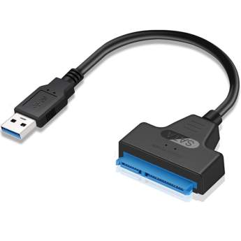 Кабель-переходник ORIENT USB 3.2(Am)-SATA III 2.5"(m), черный (UHD-502N)