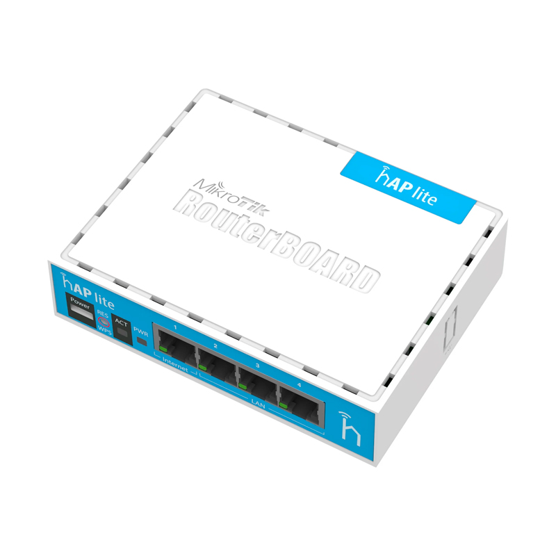 Роутер MikroTik RB941-2nD 802.11n 300Мбит/с 2.4ГГц 4xLAN