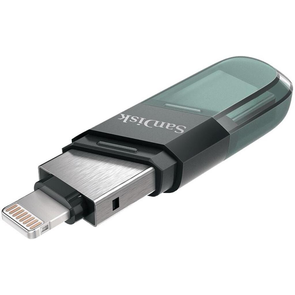 Флеш Диск 128GB SanDisk iXpand Go SDIX90N-128G-GN6NE USB 3.0 с разъемом Lightning