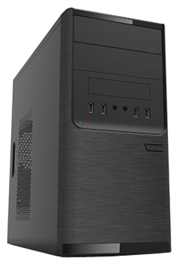 Корпус MicroATX Miditower Powerman ES701 450W Black