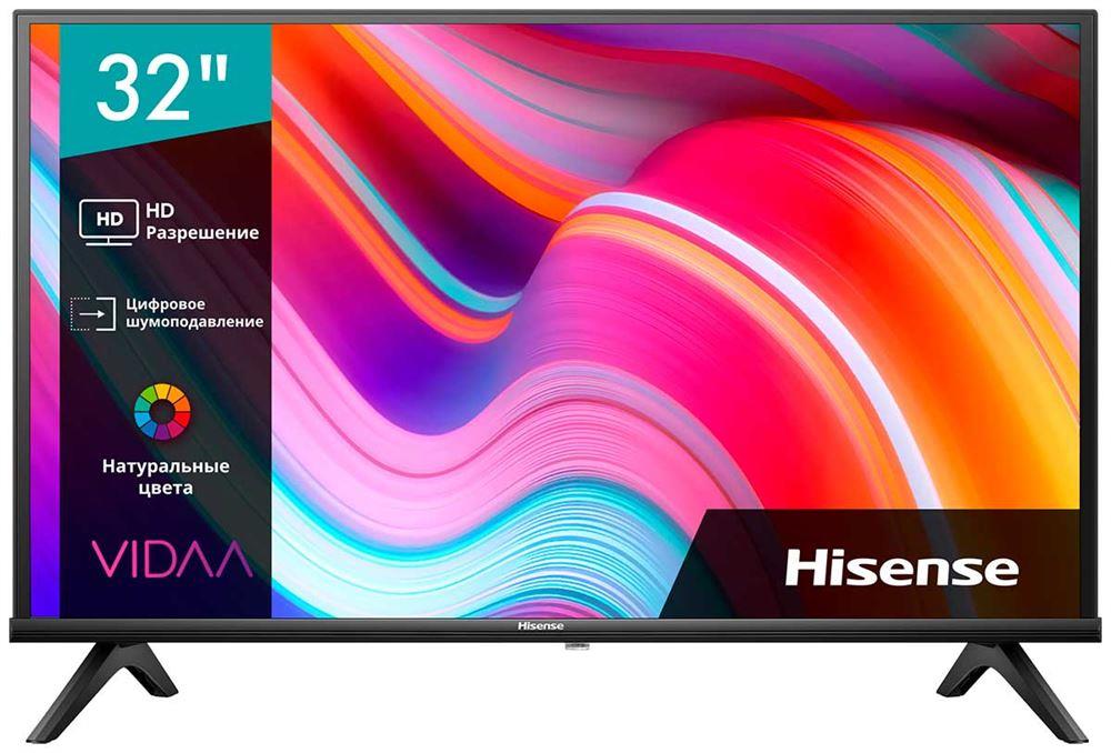 32" Телевизор Hisense 32A4K (HD 1366x768, Smart TV) черный