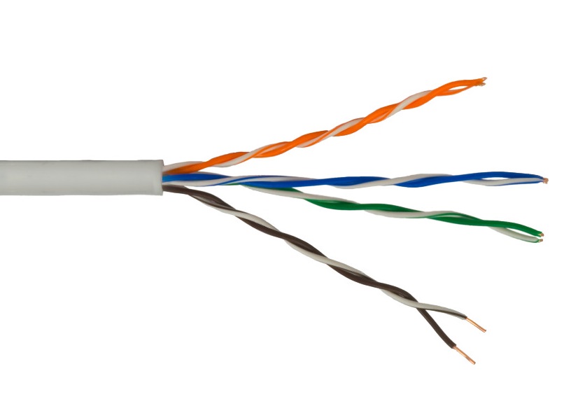 Витая пара UTP cat 5E (CU, 0.5 mm, 50 m) медь