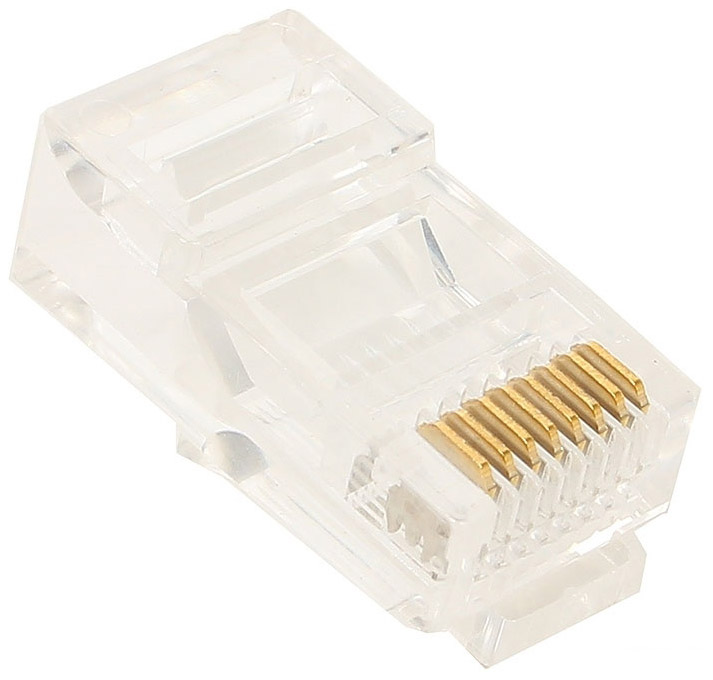 Коннектор RJ-45 8P8C категория 5, 20шт., VCOM (VNA2200-1/20)